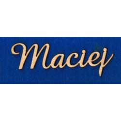 Maciej   2,5x9,5cm    cz:amaze
